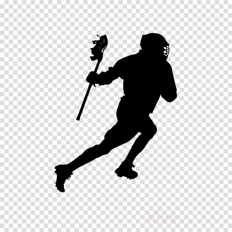 Silhouette stick and ball. Lacrosse clipart lacrosse game
