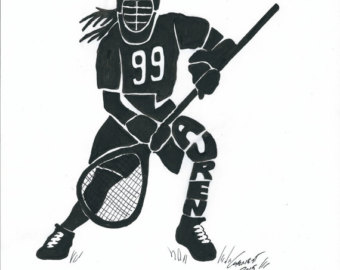 lacrosse clipart lacrosse goalie