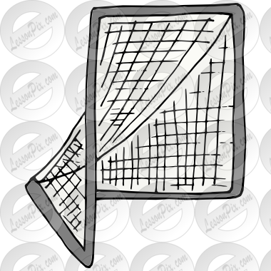 Goal picture for classroom. Lacrosse clipart lacrosse net