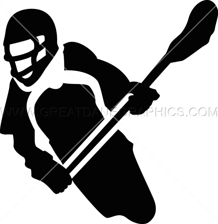Grunge production ready artwork. Lacrosse clipart vector