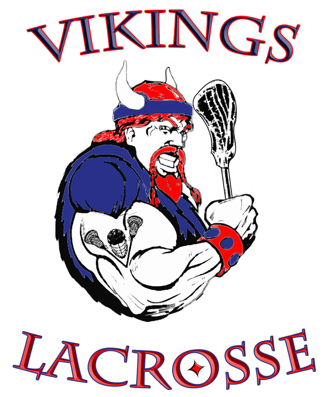 lacrosse clipart viking