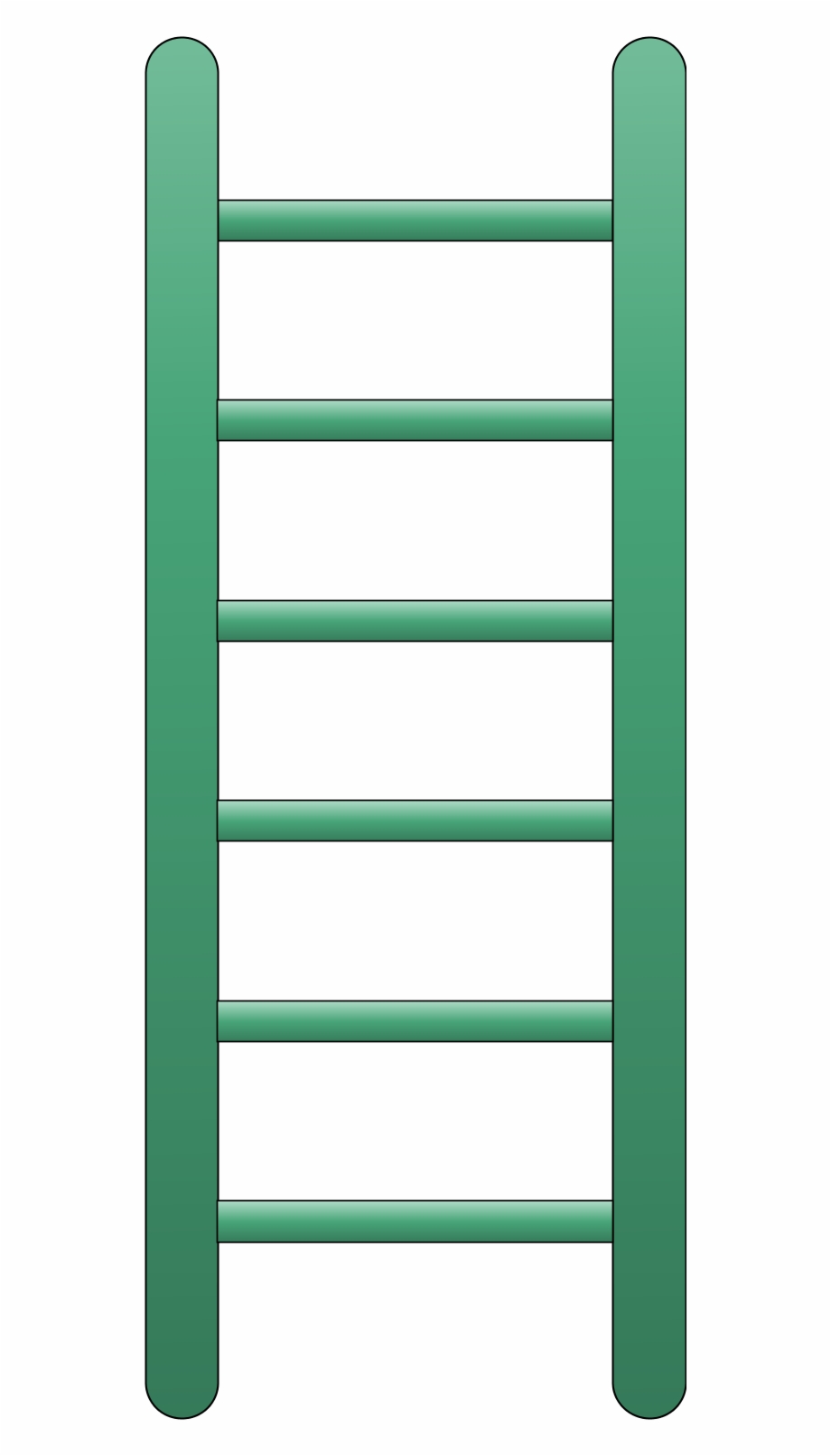 ladder clipart flat