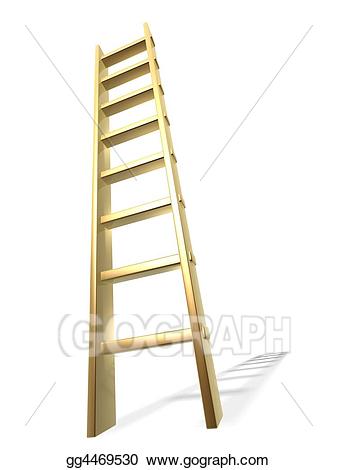 ladder clipart golden