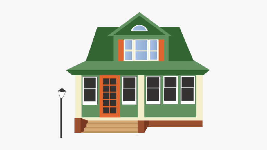 Illustrations of houses difference. Ladder clipart house