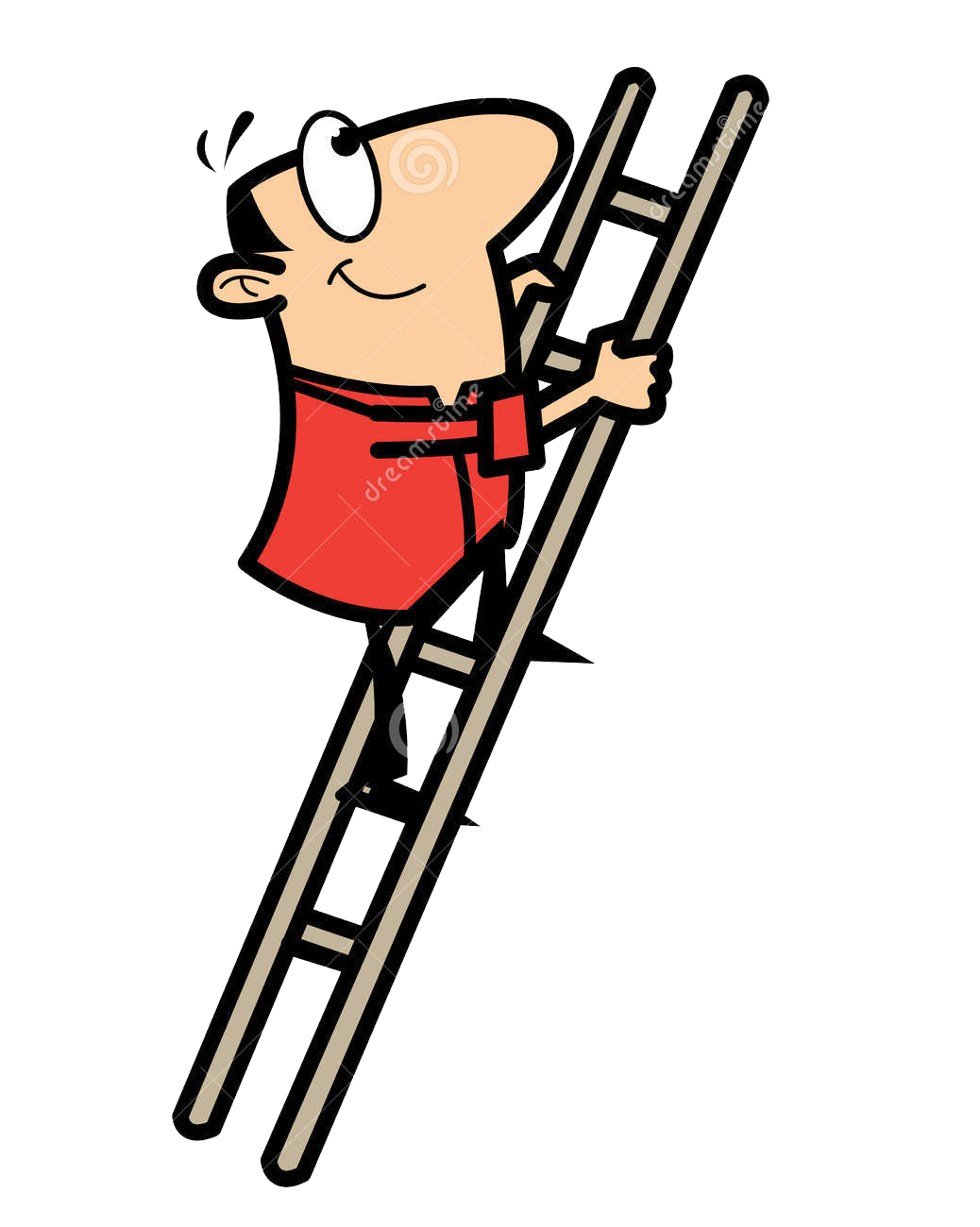 Ladder clipart line art. Climbing cartoon drawing clip