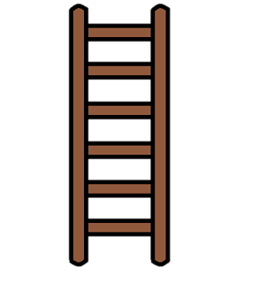 Fire clip art library. Ladder clipart number