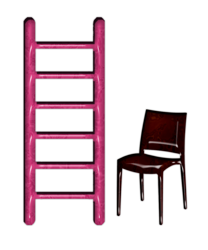 ladder clipart pink