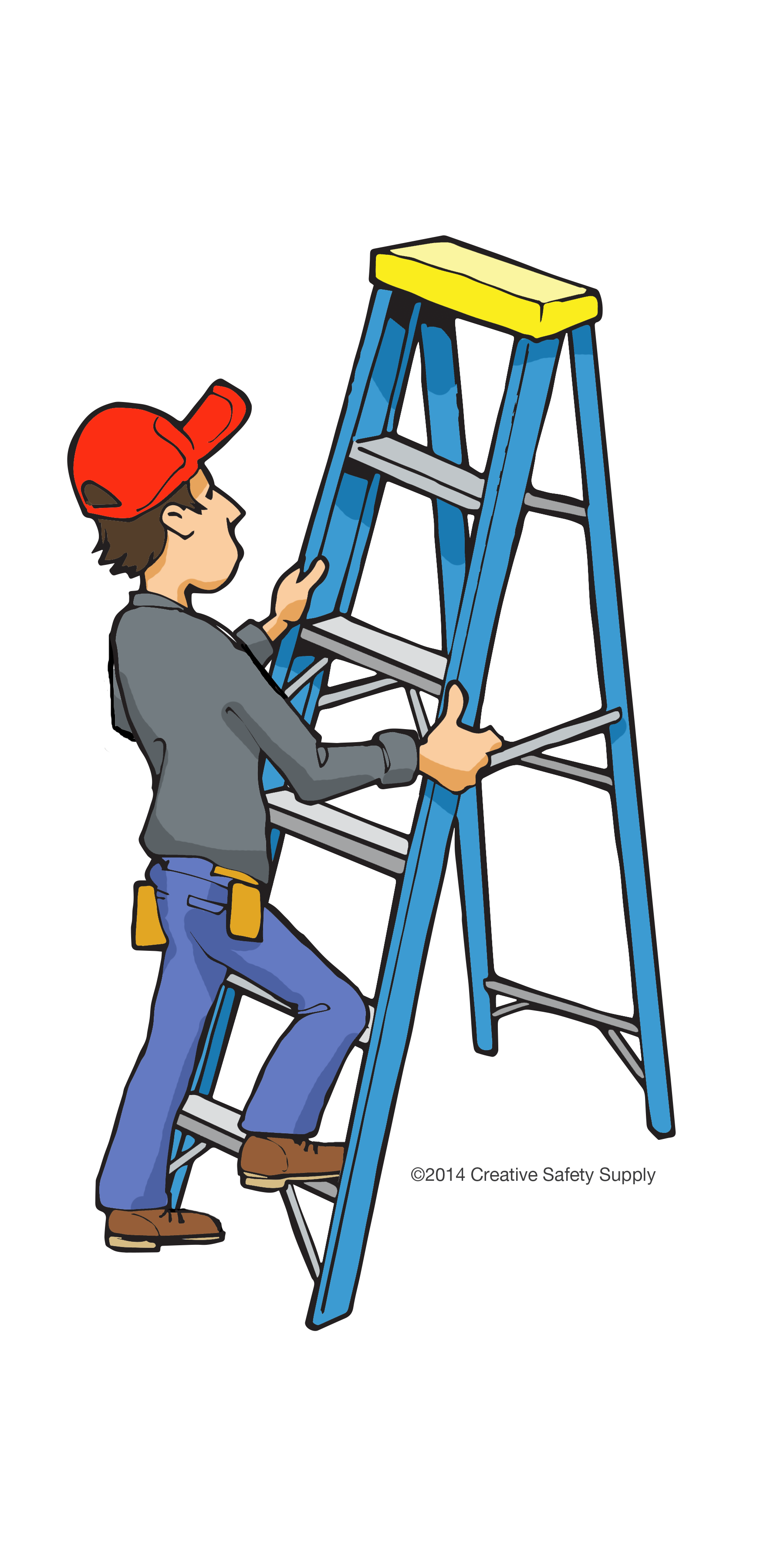 ladder clipart safety