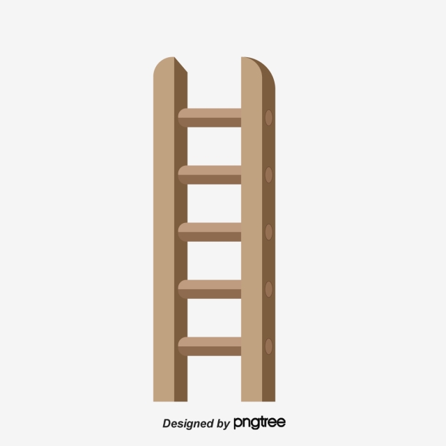 ladder clipart wooden ladder