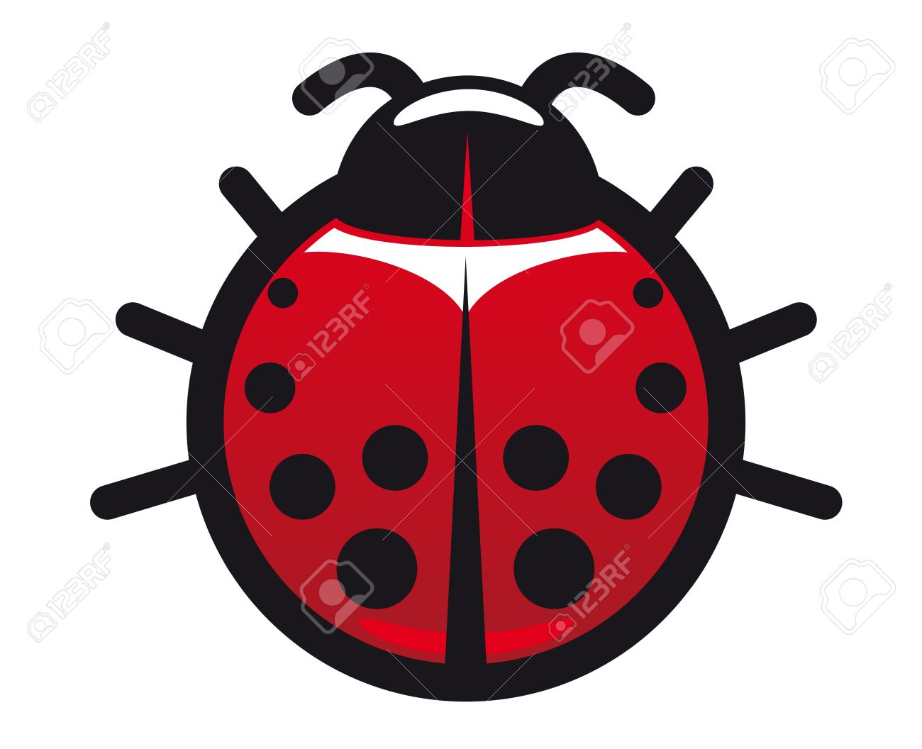 ladybug clipart body