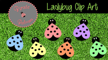 ladybug clipart pastel
