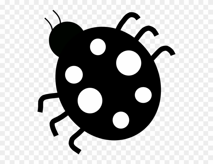 ladybugs clipart silhouette
