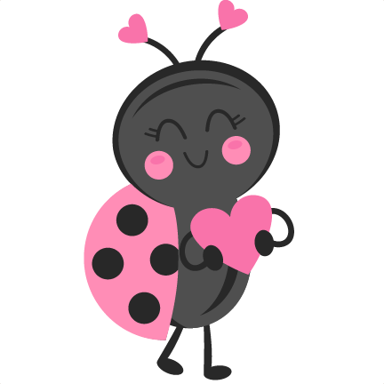 ladybugs clipart valentine