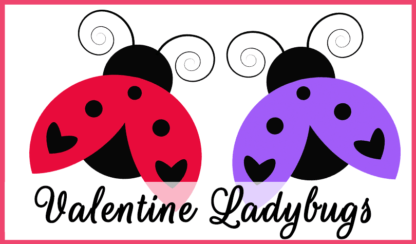 ladybugs clipart valentine