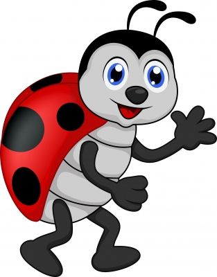 ladybugs clipart air animal
