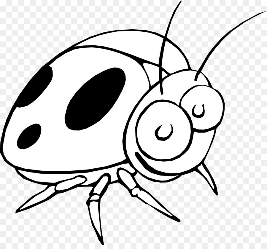Ladybird nose transparent . Ladybugs clipart eye