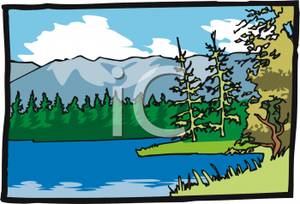 Lake clipart forest, Lake forest Transparent FREE for download on ...