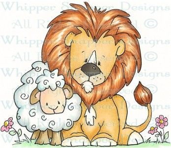 lamb clipart lion lamb