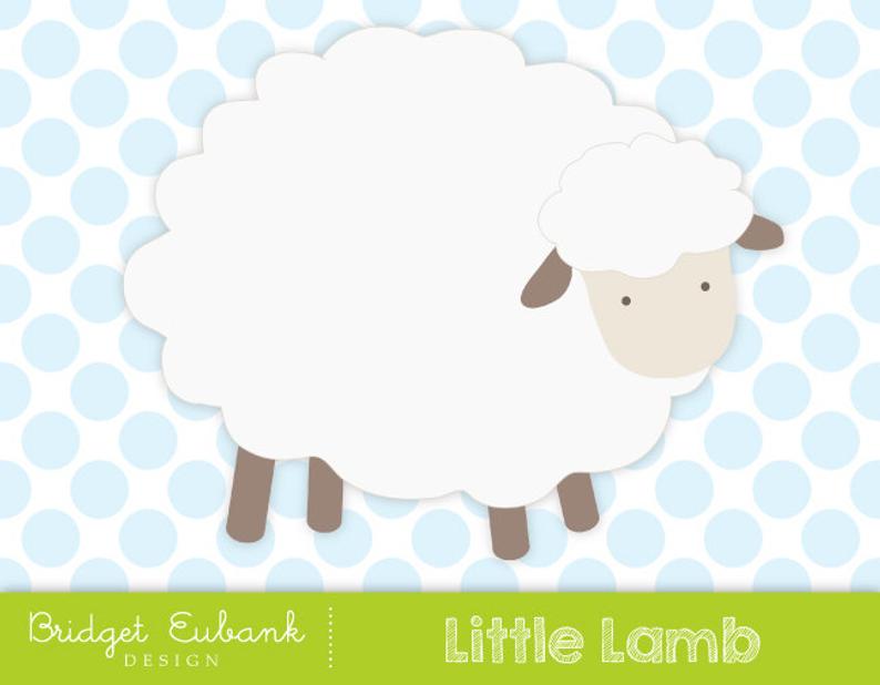 lamb clipart small sheep