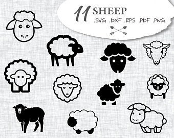 lamb clipart svg