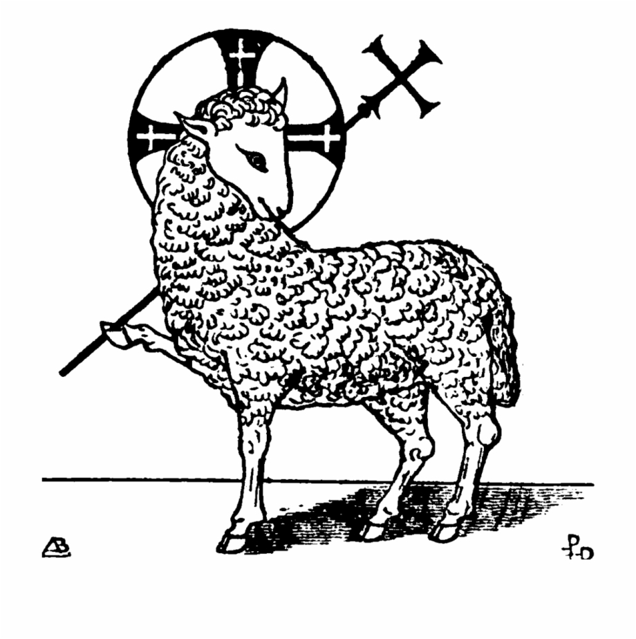 lamb clipart symbol
