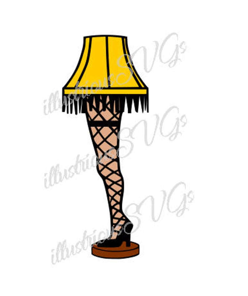 lamp clipart a christmas story