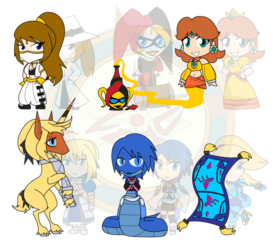 Lamp clipart arabian. Assorted chibis au tales