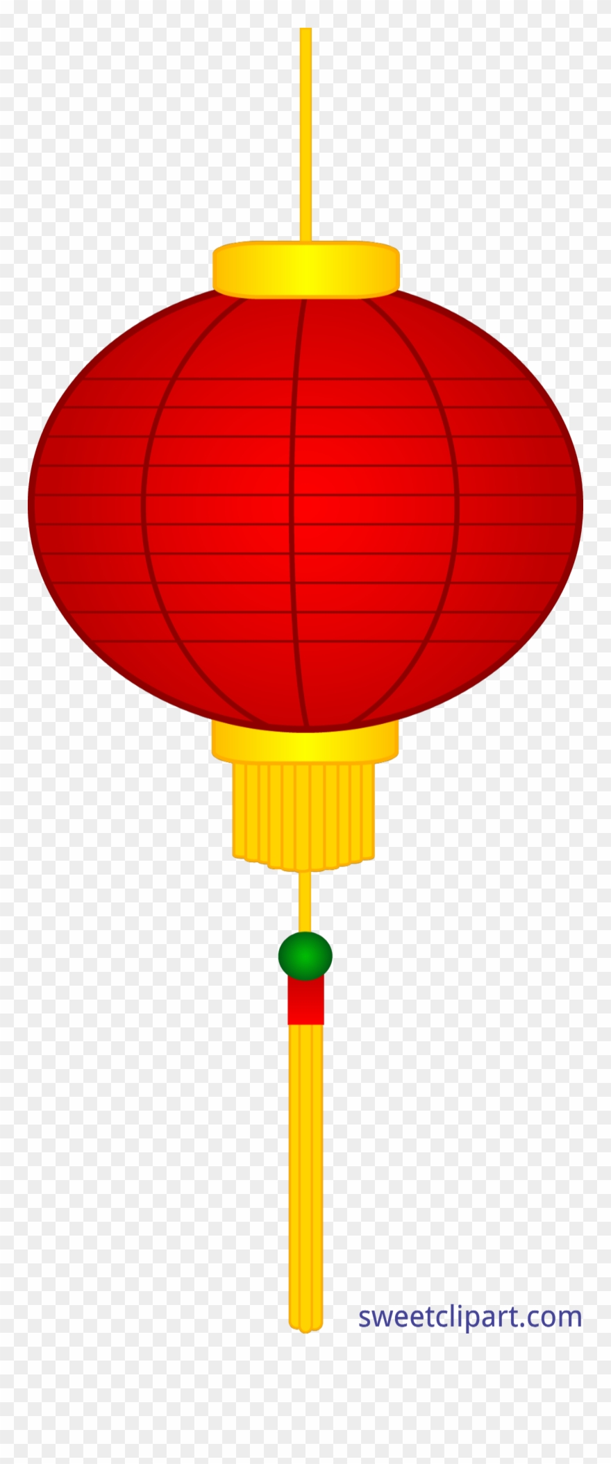Chinese lamps lantern free. Lamp clipart red orange