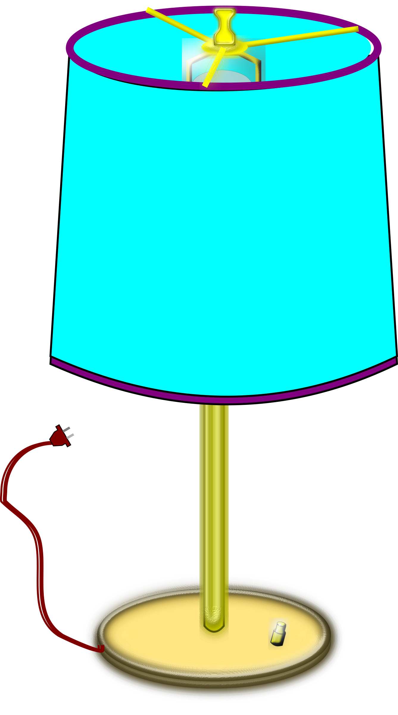 lamp clipart top view