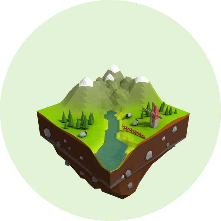 land clipart natural feature
