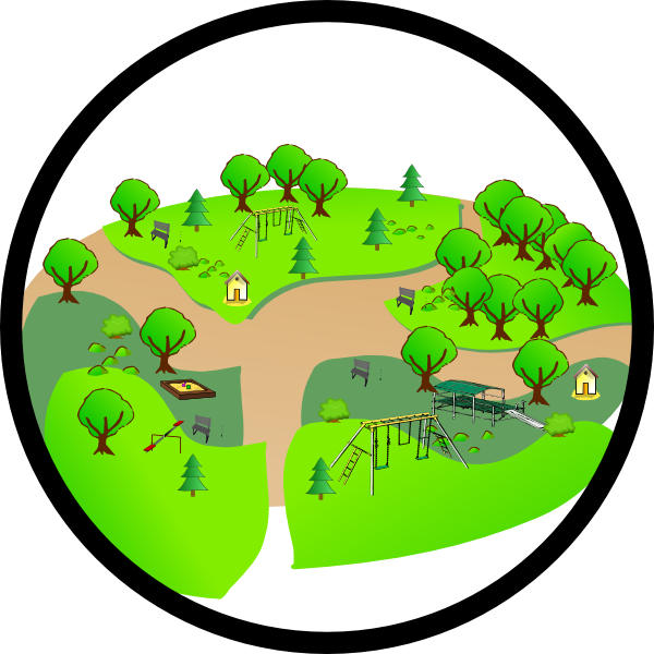 land clipart open space