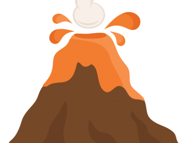 land clipart volcano