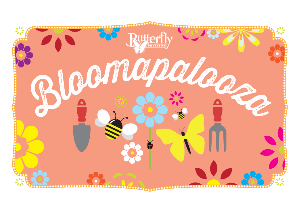 Bloomapalooza butterfly pavilion. May clipart plant sale