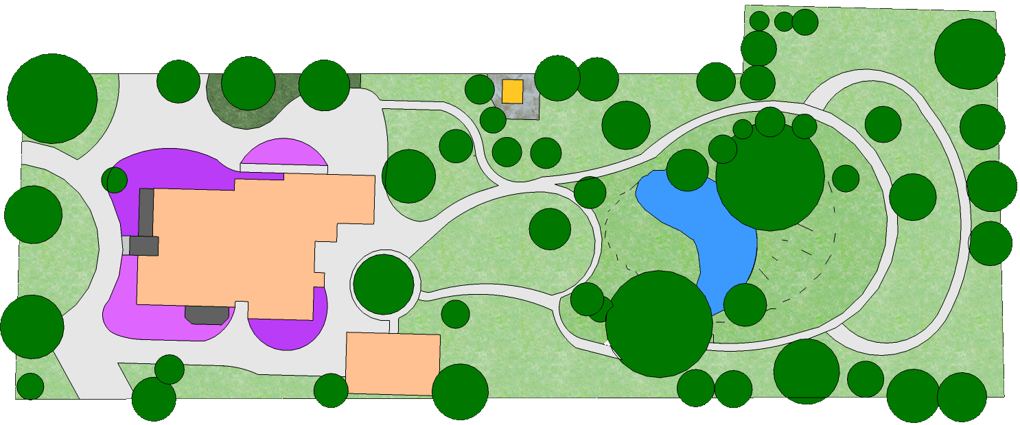 landscape clipart garden