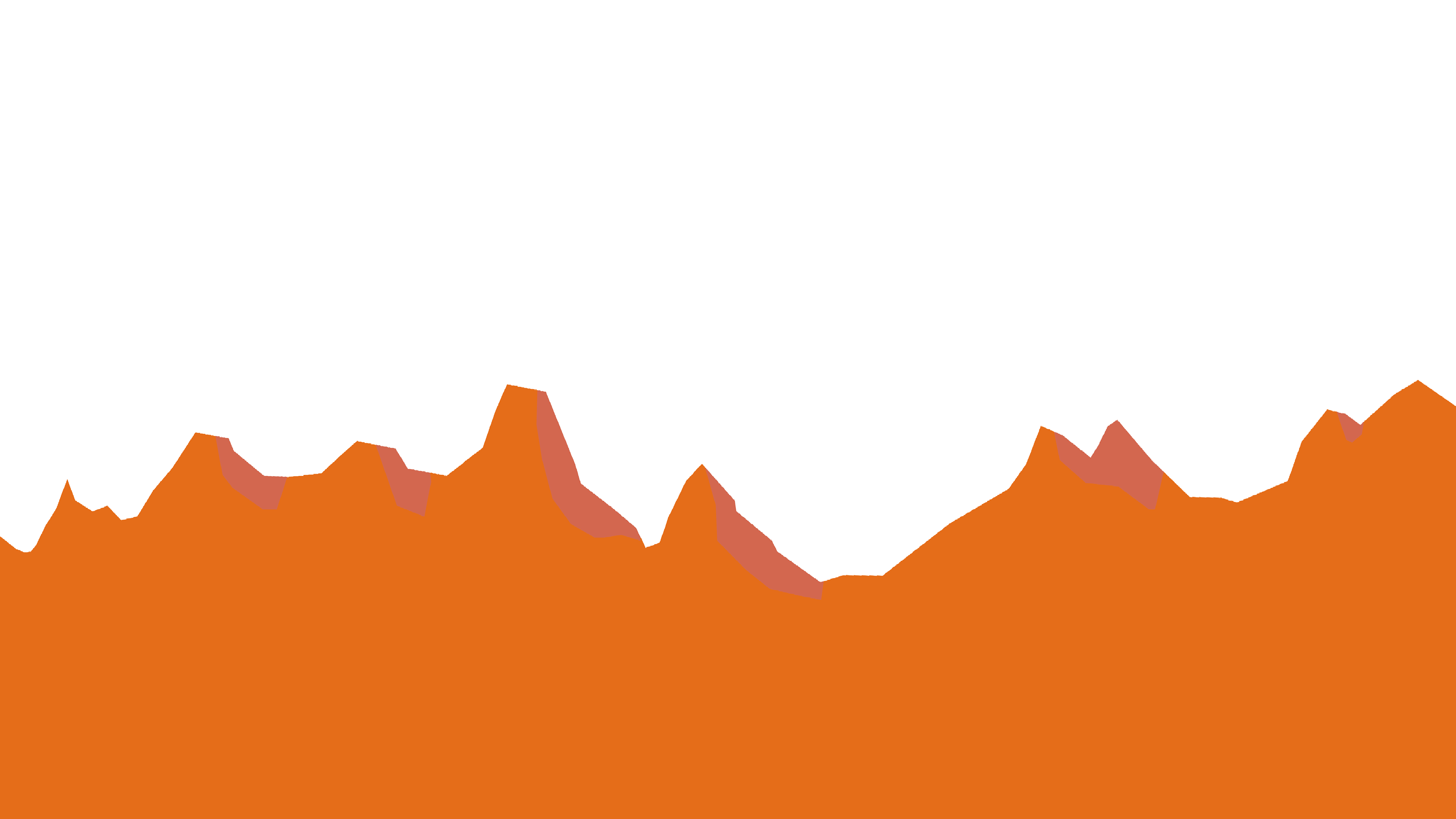 Landscape clipart mountain sunset. Range on behance 