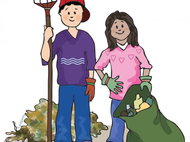 landscape clipart school community