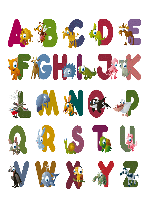 language clipart alphabet tree