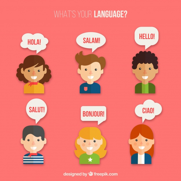 language clipart different language