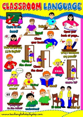 Classroom teach step by. Language clipart english activity