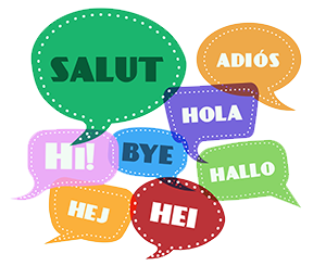 language clipart multi language