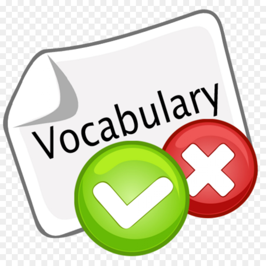language clipart vocabulary test