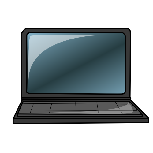 laptop clipart computer console