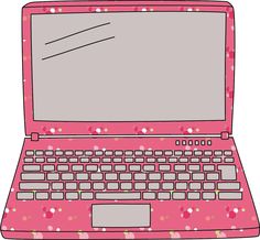 laptop clipart cute