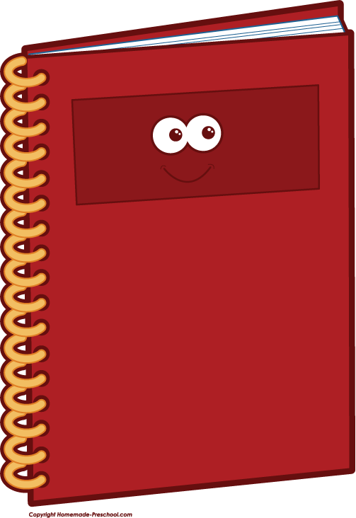 Notebook clipart red notebook. Free cliparts download clip