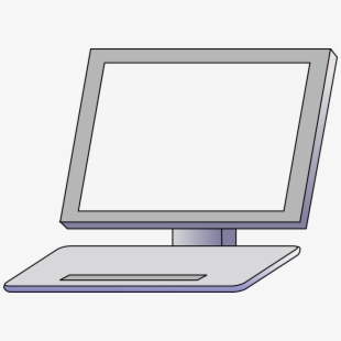 Jpg stock computer monitor. Laptop clipart front