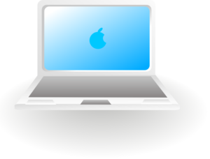Images gallery for free. Laptop clipart laptop apple