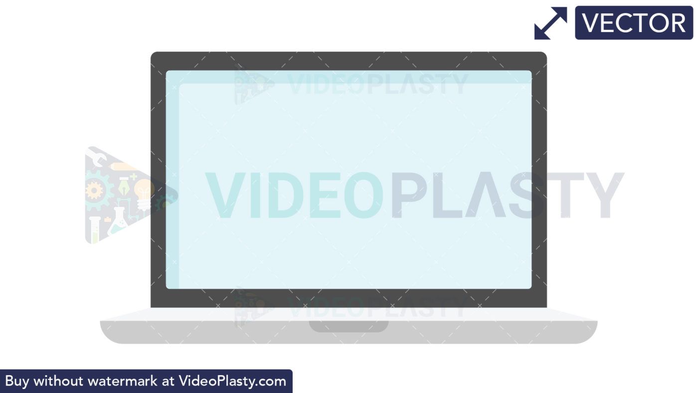 Icon vector videoplasty in. Laptop clipart pdf