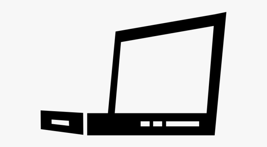 laptop clipart side view