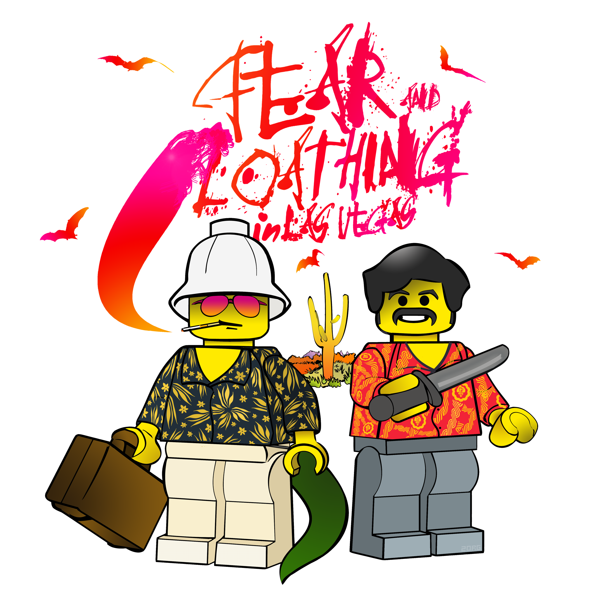 Fear and loathing in. Las vegas clipart item