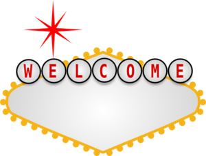 Las vegas clipart signage. Free clip art download